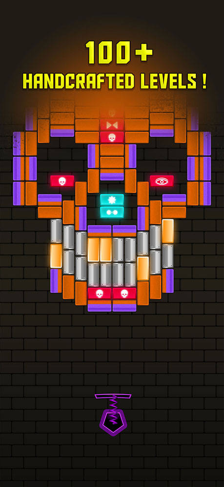 150+ levels available in BlockBust: Brick Breaker