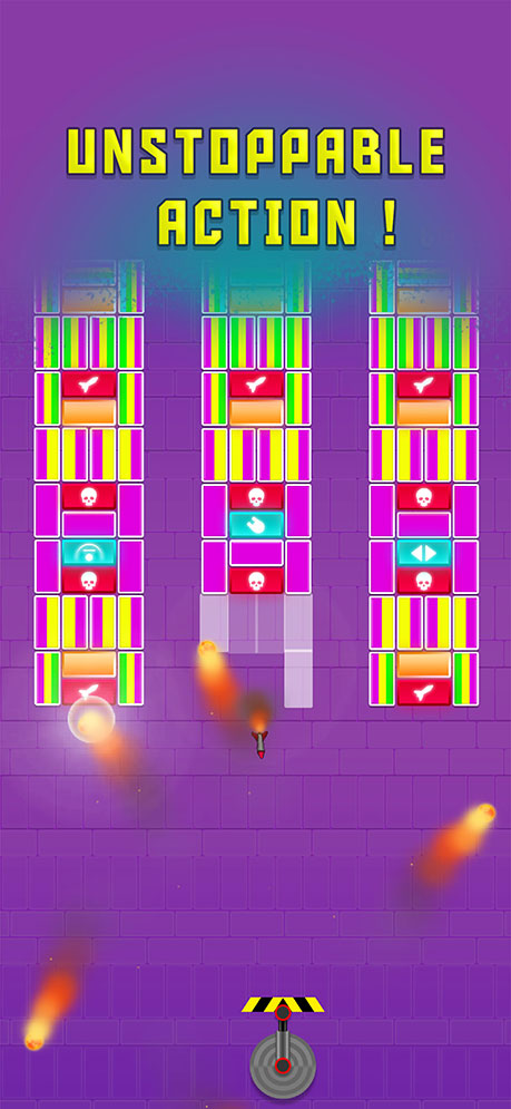 BlockBust: Brick Breaker is action packed